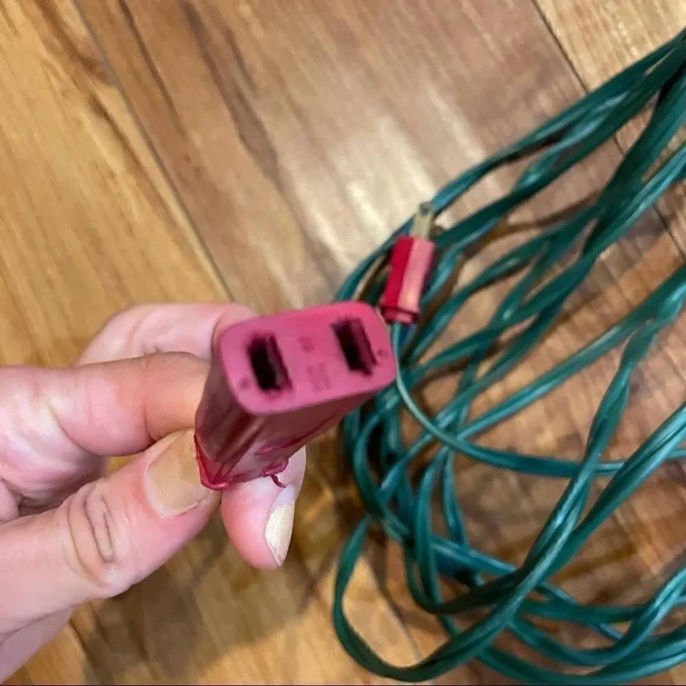 Christmas Light Extension Cord 240”/ 6.6’